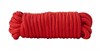 Красная хлопковая верёвка Bondage Rope 16 Feet, 5 м 520045 - фото 183216