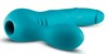 Бирюзовый безремневой страпон с вибропулей Luna Strapless Silicone Dildo - 22,86 см BL-81302 - фото 184109 Бирюзовый безремневой страпон с вибропулей Luna Strapless Silicone Dildo - 22,86 см BL-81302 - фото 184109