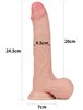 Фаллоимитатор на присоске Sliding Skin Dual Layer Dong, телесный, 45х245 мм LV317007 - фото 184892 Фаллоимитатор на присоске Sliding Skin Dual Layer Dong, телесный, 45х245 мм LV317007 - фото 184892