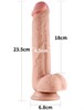 Фаллоимитатор на присоске Sliding Skin Dual Layer Dong, телесный, 44х245 мм LV317004 - фото 184895 Фаллоимитатор на присоске Sliding Skin Dual Layer Dong, телесный, 44х245 мм LV317004 - фото 184895