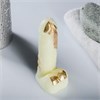 Фигурная свеча "Фаворит" молочная с поталью 12,5см 7369182 - фото 185194 Фигурная свеча "Фаворит" молочная с поталью 12,5см 7369182 - фото 185194