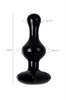 Анальная втулка Sexus Glass, стекло, черная, 9,8 см 912311 - фото 185321 Анальная втулка Sexus Glass, стекло, черная, 9,8 см 912311 - фото 185321