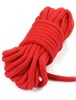 Верёвка Fetish Bondage Rope для бондажа и декоративной вязки, красный, 10 м FT001A03Red