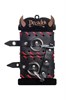 Оковы Pecado BDSM, с красной окантовкой, натуральная кожа, черные 02152 - фото 185949 Оковы Pecado BDSM, с красной окантовкой, натуральная кожа, черные 02152 - фото 185949