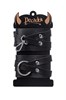 Оковы Pecado BDSM, с двумя перекрёстными ремешками, сцепка-оригинальный карабин, натуральная кожа 02214 - фото 186463 Оковы Pecado BDSM, с двумя перекрёстными ремешками, сцепка-оригинальный карабин, натуральная кожа 02214 - фото 186463