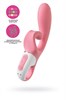 Нереалистичный вибратор Satisfyer Hug me, силикон, розовый J2018-215-2 - фото 186870