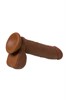 Реалистичный фаллоимитатор TOYFA RealStick Elite Mulatto, коричневый, 16 см, 4 см 982102-1 - фото 187012 Реалистичный фаллоимитатор TOYFA RealStick Elite Mulatto, коричневый, 16 см, 4 см 982102-1 - фото 187012