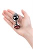 Анальная втулка Metal by TOYFA, металл, серебряная, с красным кристаллом, 8 см, Ø 3,4 см, 85 г 717002-9 - фото 187059 Анальная втулка Metal by TOYFA, металл, серебряная, с красным кристаллом, 8 см, Ø 3,4 см, 85 г 717002-9 - фото 187059