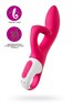 Нереалистичный вибратор Satisfyer Embrace me, силикон, красный J2018-218-2 - фото 187148