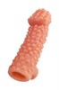Насадка KOKOS реалистичная с дополнительной стимуляцией, 17,6 см CS.004-L