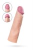 Насадка на пенис TOYFA A-Toys, SoftSkin, телесный, 16,5 см 863006