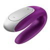 Парный вибратор Satisfyer Double Fun с возможностью управления через пульт и приложение (фиолетовый) 4002460 - фото 187397 Парный вибратор Satisfyer Double Fun с возможностью управления через пульт и приложение (фиолетовый) 4002460 - фото 187397