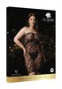 Чёрное мини платье без бретелек Star Rhinestone со стразами - Plus size DCH003BLKOSX