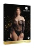Боди Wonder Rhinestone Bodysuit со стразами - Plus size DCH004BLKOSX