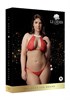 Комплект кружевного белья Snow Angel (красный) - Plus size DCH008REDOSX