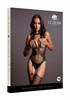 Кетсьюит Contrast Suspender Bodystocking DES028BLKOS - фото 188411 Кетсьюит Contrast Suspender Bodystocking DES028BLKOS - фото 188411