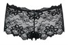 Кружевные трусики-шортики с крупным цветочным узором 06463