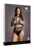 Эротический комплект из короткого топа и трусиками с высокой талией DES027BLKOSX - фото 188503 Эротический комплект из короткого топа и трусиками с высокой талией DES027BLKOSX - фото 188503