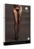 Чулки с поясом Shredded Suspender Pantyhose DES041BLKOS