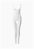 Боди-комбинезон белый с имитацией подвязок (Impulse) 104509