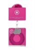 Металлические наручники с меховой обивкой Beginner's Handcuffs Furry OU002PNK - фото 190520