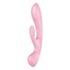 Гибкий вибратор-кролик 2 в 1 Triple Oh (pink) 4018249 - фото 190799 Гибкий вибратор-кролик 2 в 1 Triple Oh (pink) 4018249 - фото 190799
