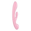 Гибкий вибратор-кролик 2 в 1 Triple Oh (pink) 4018249 - фото 190800 Гибкий вибратор-кролик 2 в 1 Triple Oh (pink) 4018249 - фото 190800