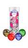 Съедобные лубриканты HOT BALL MIX в виде 4 шариков (Мята, Шоколад, Клубника, Виноград) HC621 - фото 190814