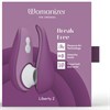Бесконтактный клиторальный стимулятор Womanizer Liberty 2 фиолетовый с крышкой WZ112SG5 - фото 191221 Бесконтактный клиторальный стимулятор Womanizer Liberty 2 фиолетовый с крышкой WZ112SG5 - фото 191221