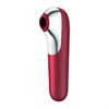 Вакуумный вибромассажер 2в1 Satisfyer Dual Love (бордовый) 1003054SA - фото 191359