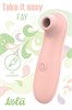 Персиковый вакуум-волновой стимулятор Fay 9023-03lola - фото 191498 Персиковый вакуум-волновой стимулятор Fay 9023-03lola - фото 191498