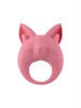 Перезаряжаемое кольцо для клиторальной стимуляции MiMi Animals Kitten Kiki Pink 7200-01lola - фото 192281